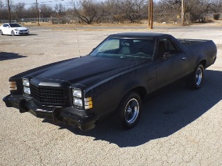 Left front 1979 Ford Ranchero