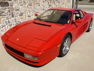Left front 1988 Ferrari Testarossa