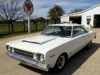 Left front 1967 Plymouth Belvedere II Light Weight