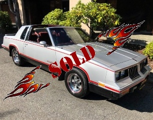 Right front image of a 1984 Hurst Oldsmobile Cutlass for sale