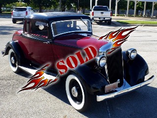 Right front 1933 Plymouth 5 Window Coupe PC Rumble Seat