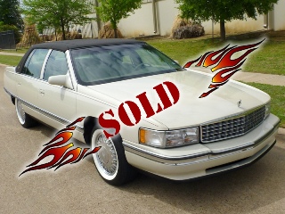 Right front 1996 Cadillac Coupe DeVille
