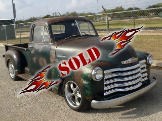 Right front 1952 Chevrolet 3100 Pickup