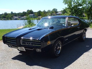 Left front 1969 Pontiac GTO Ram Air Judge