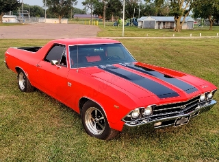 Right front 1969 Chevrolet El Camino