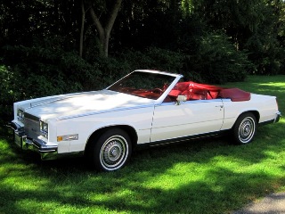 left front 1984 Cadillac Eldorado Biarritz