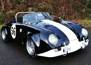 Right front 1957 Porsche 356