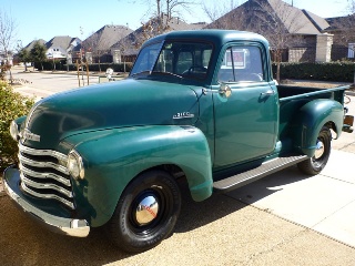 Left front 1953 Chevrolet 3100 Pickup