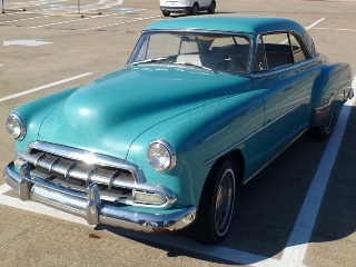 Left front 1952 Chevrolet Styleline