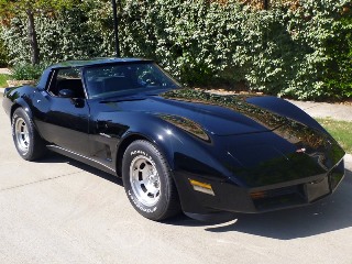 right front 1982 Chevrolet Corvette
