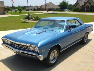 Left front 1967 Chevrolet Chevelle SS